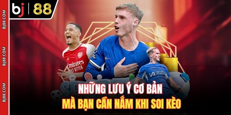 Những lưu ý cơ bản mà bạn cần nắm khi soi kèo